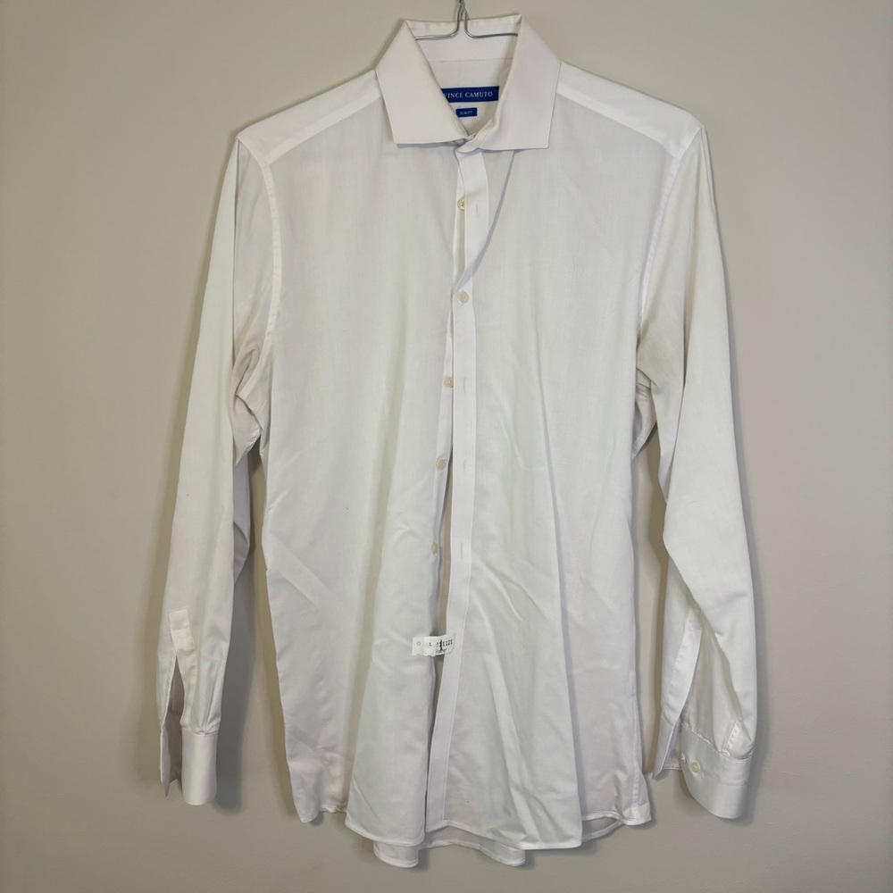 Vince Camuto White Men's Shirt